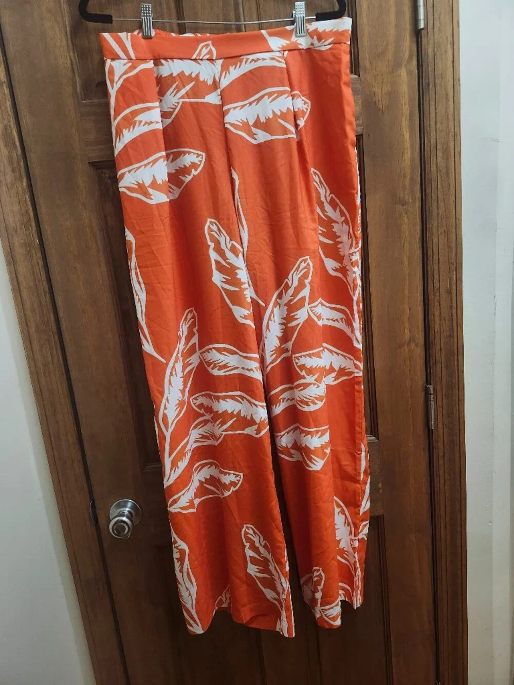 Fashion Nova Tropical Vibes Pant Set - Orange size:XL - Picture 5 of 6